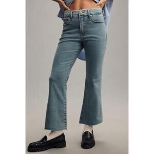 Good American Good Blue Classic Bootcut Super Compression Denim Jeans Size 10